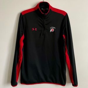 Under Armour Utah Utes Quarter Zip Pullover Jacket